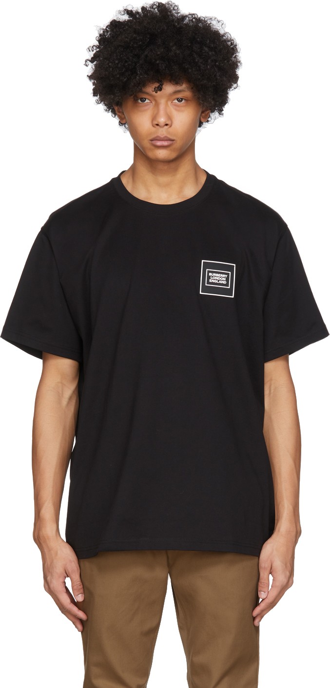 Burberry London England Black Karlford Logo T-Shirt