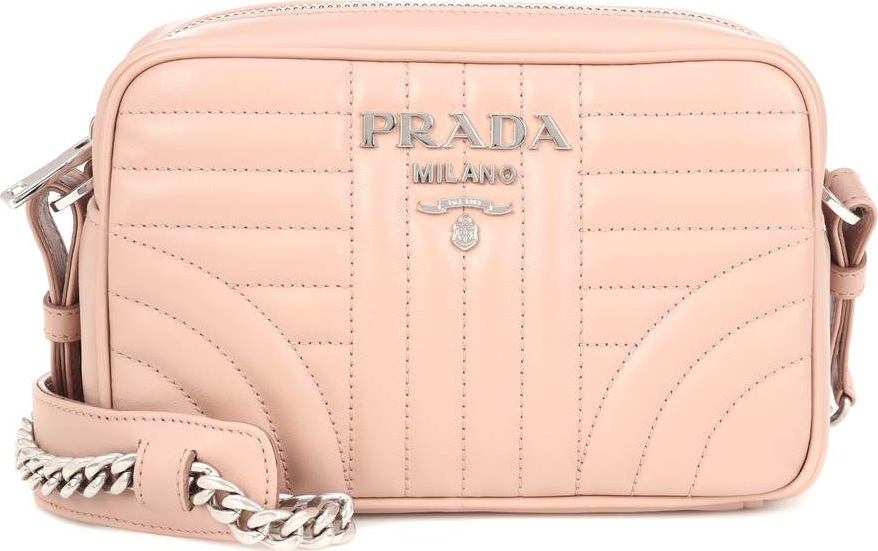 Prada Diagramme leather shoulder bag