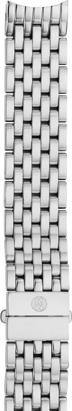 MICHELE Deco II Midsize Seven-Link Bracelet Strap, Silver