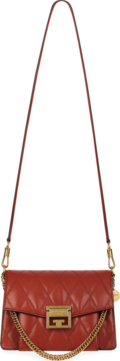 Givenchy GV3 Small Quilted Crossbody Bag