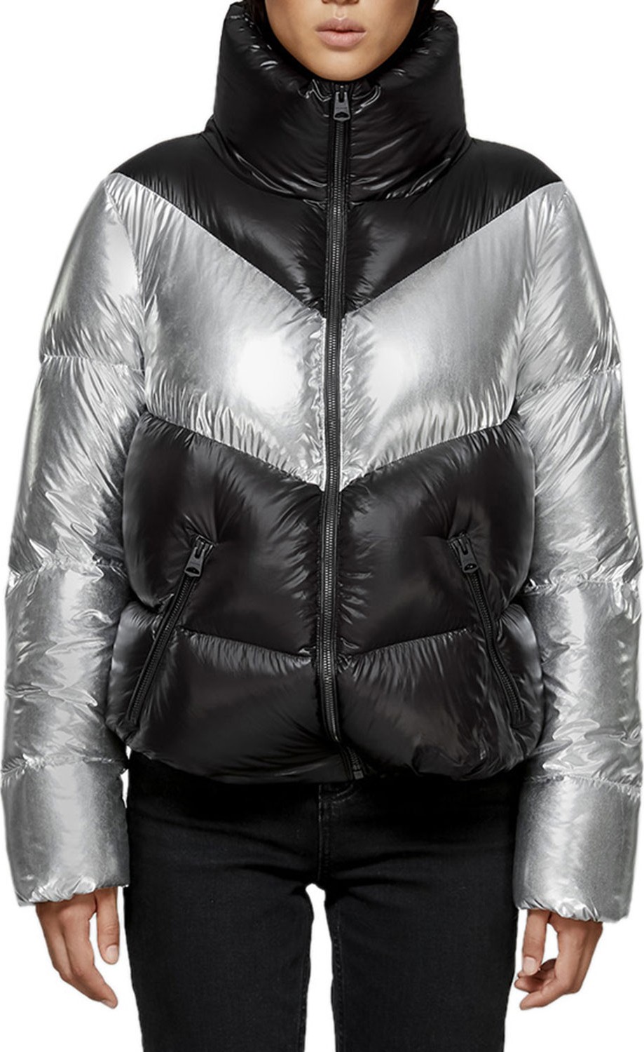 Mackage Jess Colorblock Puffer Jacket