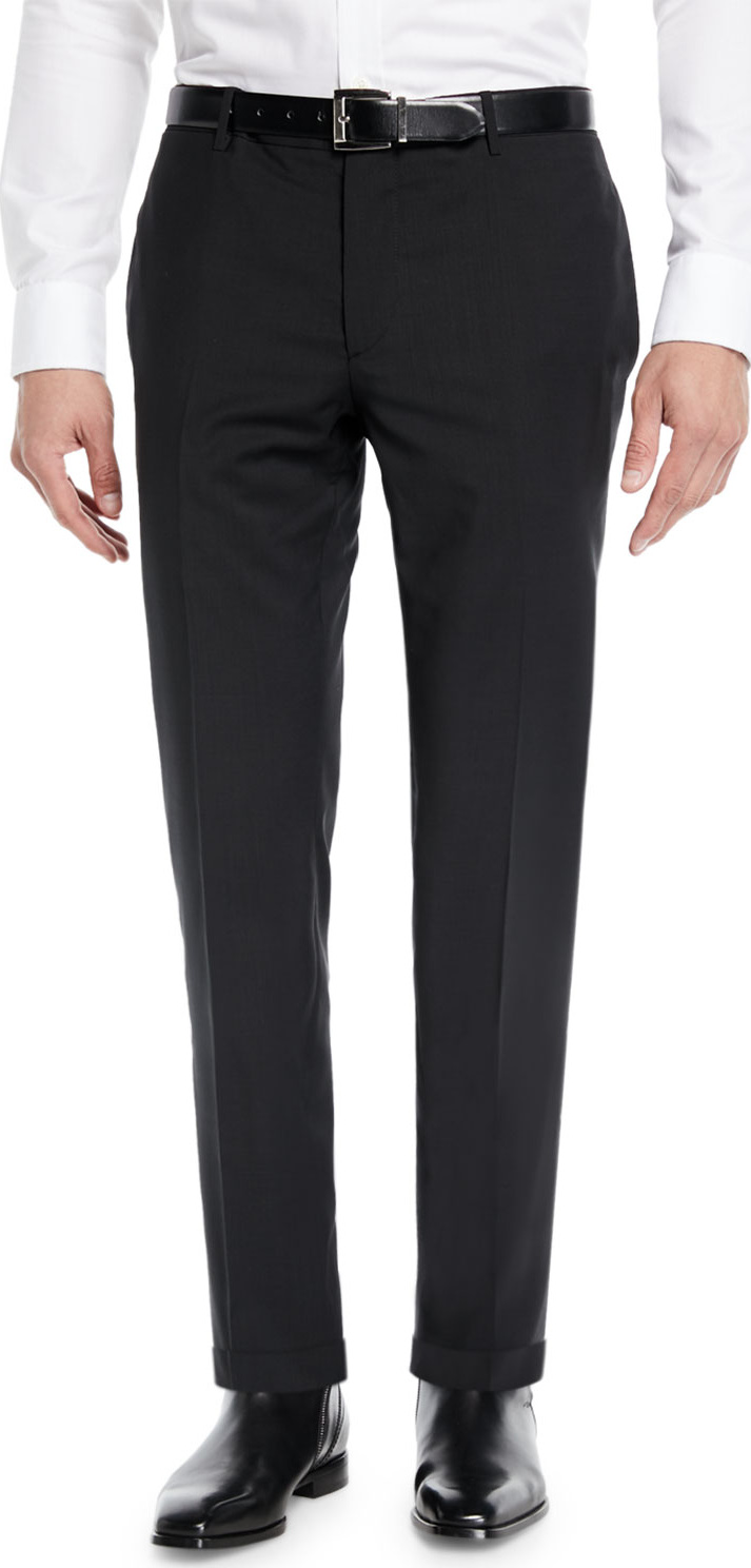 Etro Men's Wool Tuxedo Pants