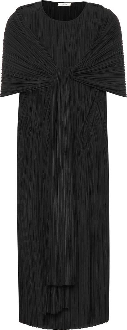 THE ROW Lisse pleated jersey dress