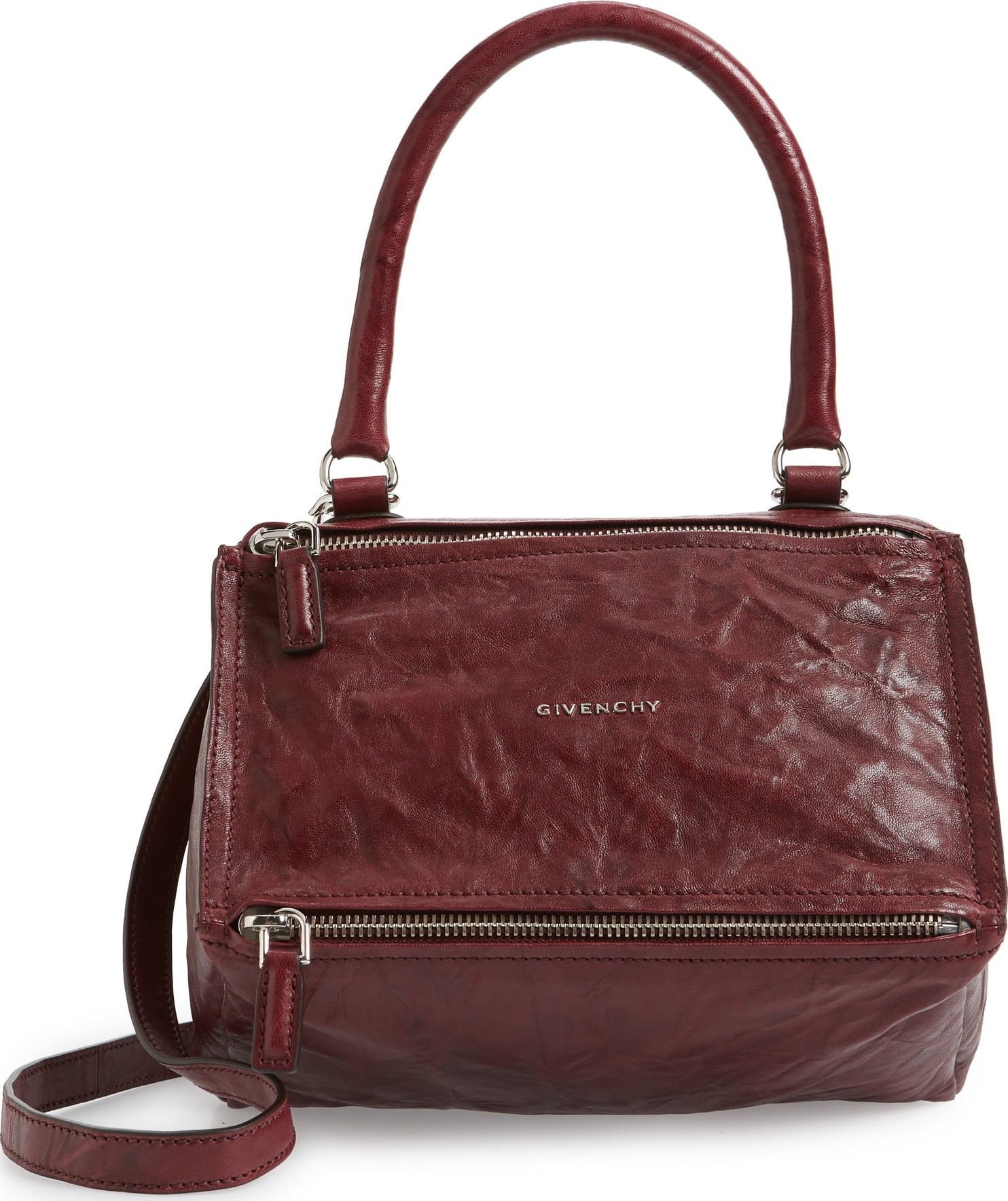 Givenchy 'Small Pepe Pandora' Leather Shoulder Bag