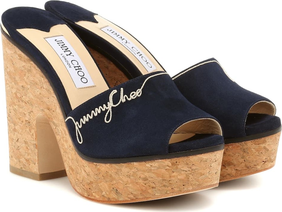 Jimmy Choo Deedee 125 suede sandals