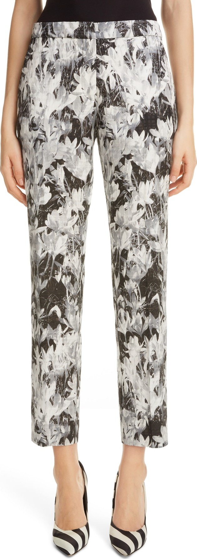 Dries Van Noten Crocus Print Pants