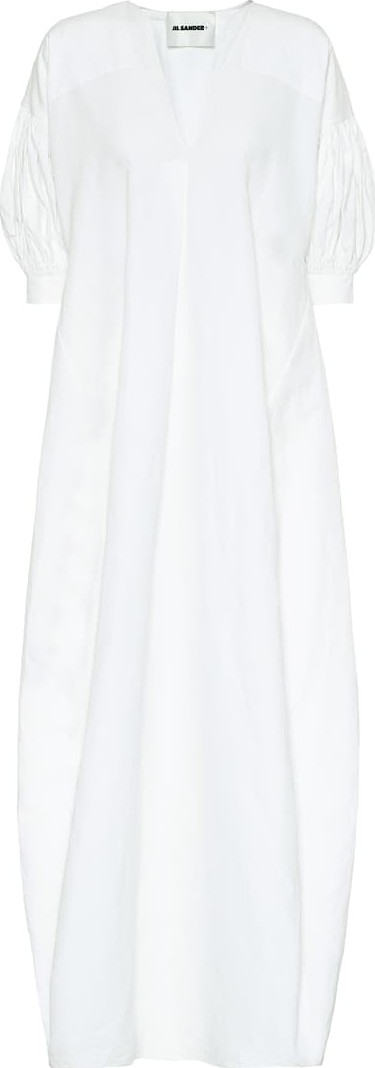 Jil Sander Exclusive to Mytheresa – cotton, linen and silk maxi dress