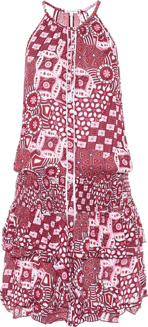 Poupette St Barth Elodie printed minidress