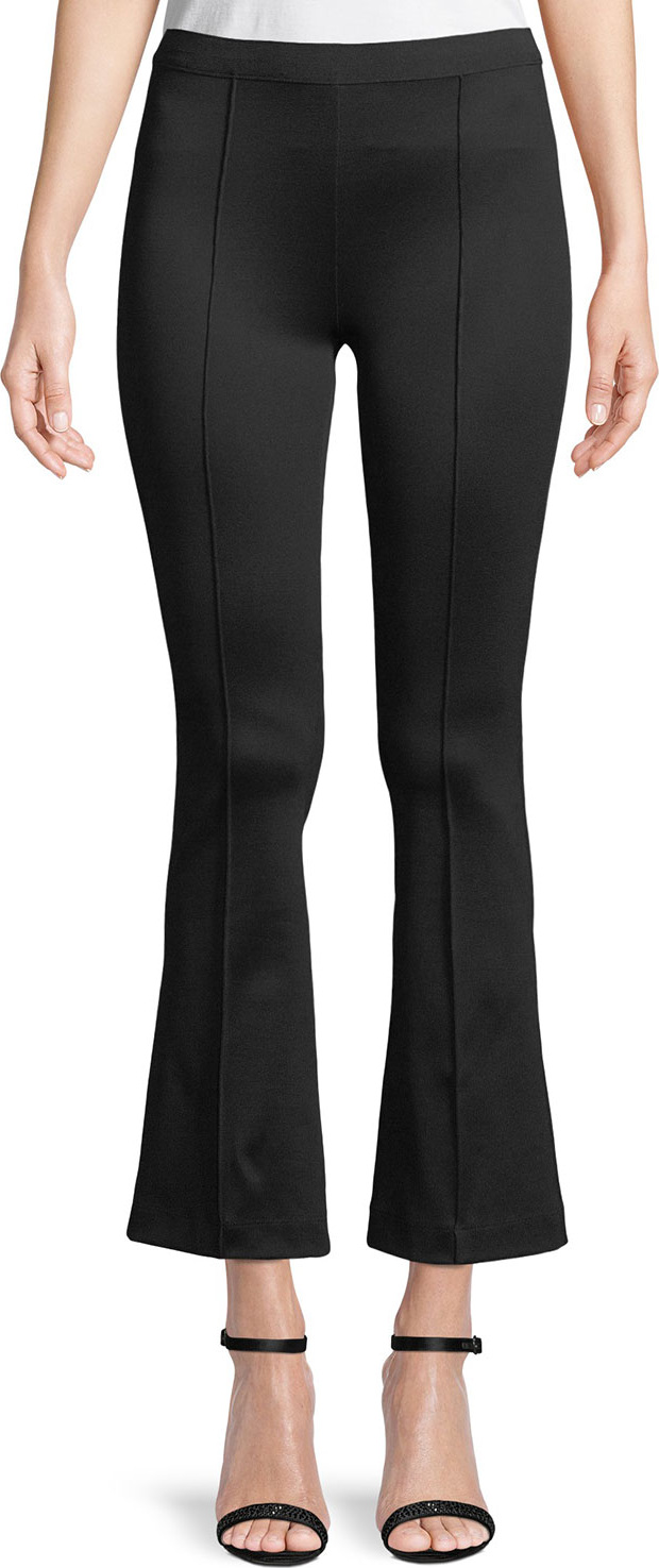 Helmut Lang Flare-Leg Cropped Leggings