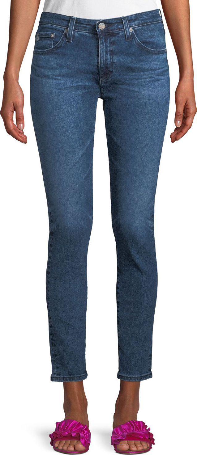 AG Jeans Prima Mid-Rise Ankle Skinny Jeans