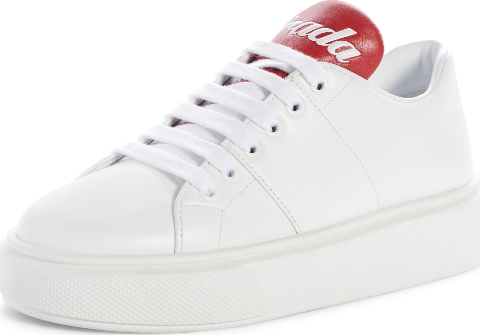 Prada Logo Platform Sneaker