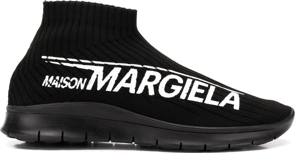 Maison Margiela logo sock sneakers
