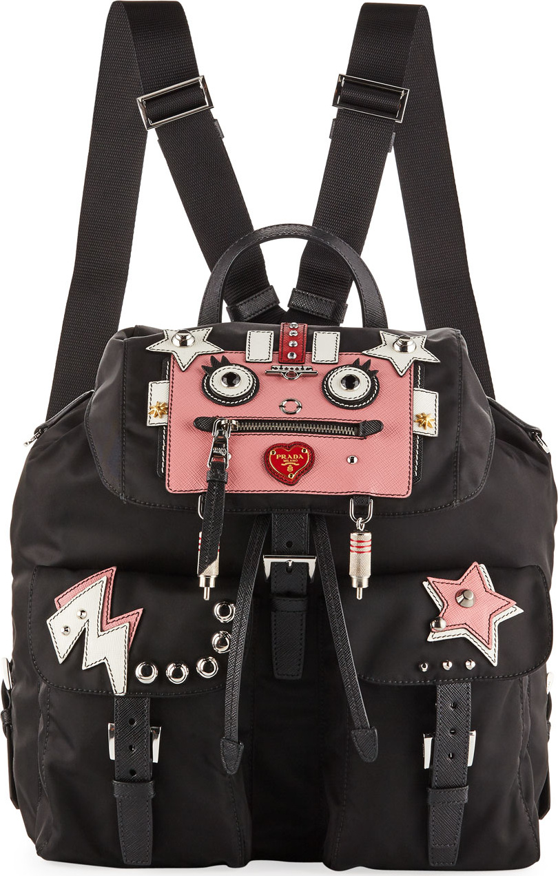 Prada Tessuto Robot Backpack