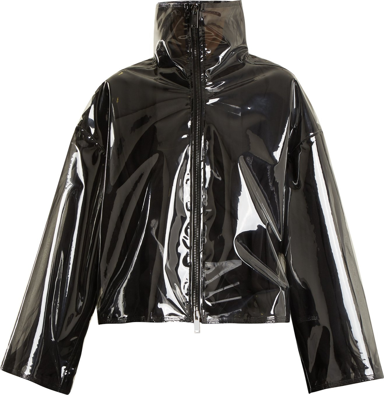 Valentino Translucent zip-through jacket