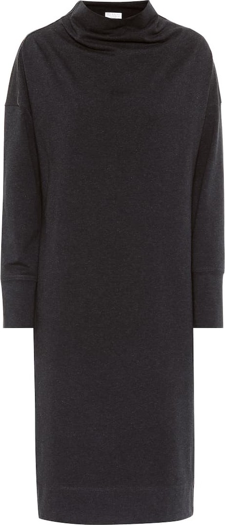 Brunello Cucinelli Cotton sweater dress