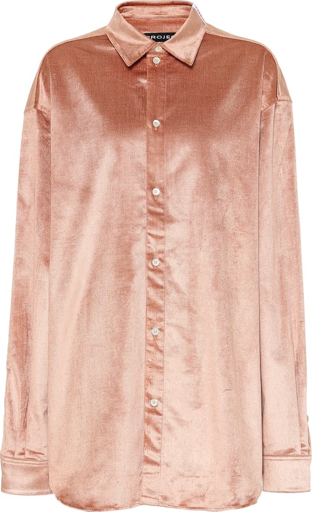 Y/Project Velvet blouse