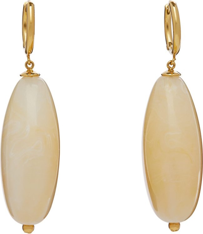 Simone Rocha Horn charm-drop earrings