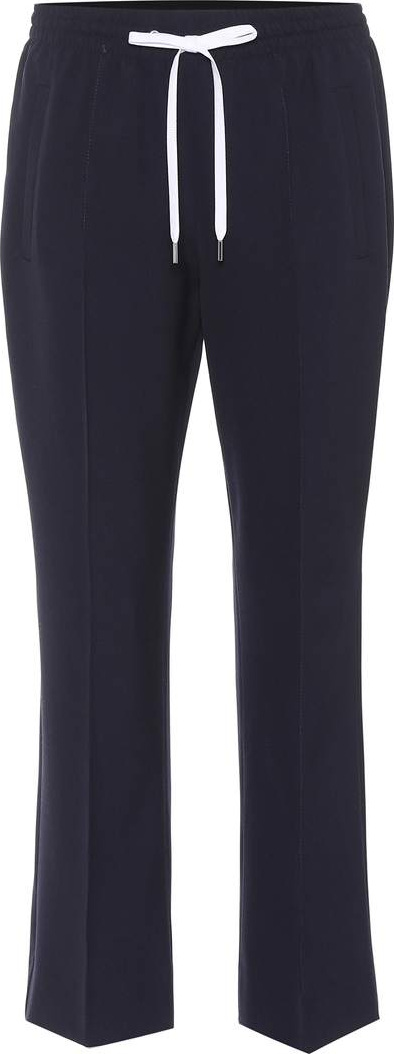 Miu Miu Cropped wool trousers