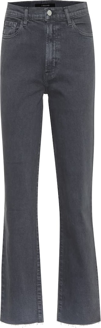 J BRAND Jules high-rise straight jeans