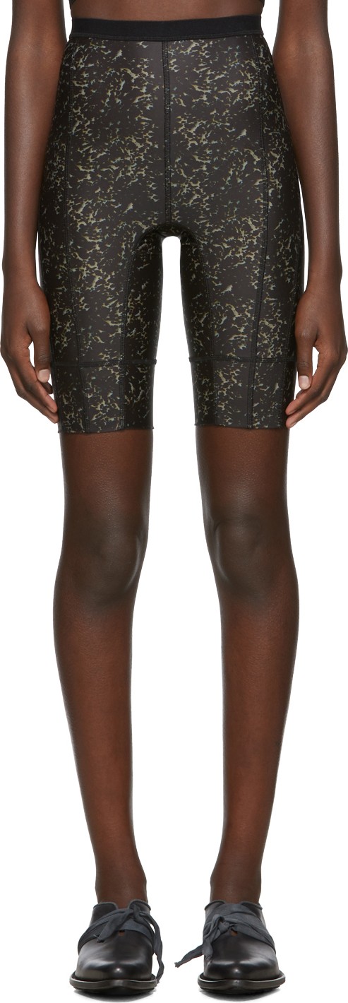 Charlotte Knowles SSENSE Exclusive Black Vyper Shorts