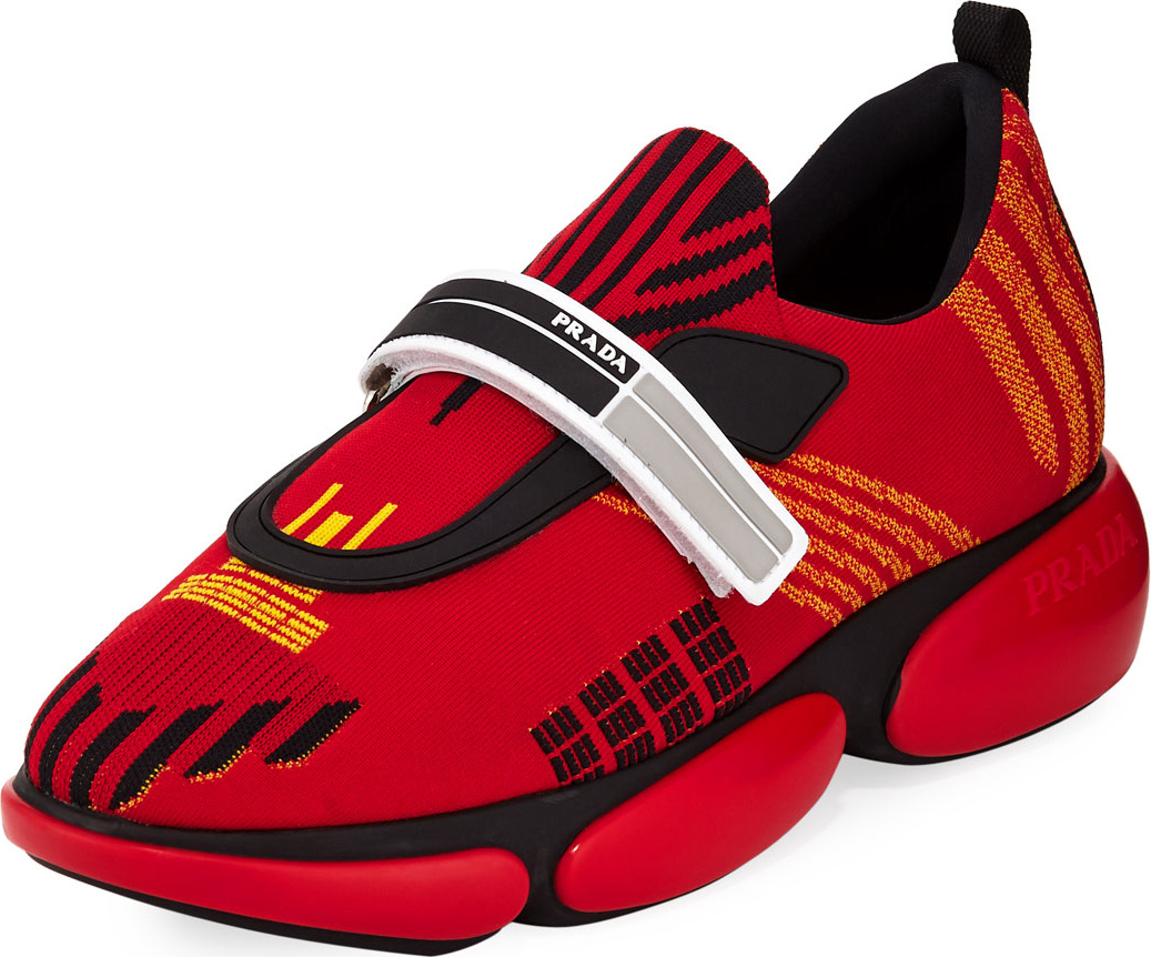 Prada Nylon Tech Trainer Sneaker