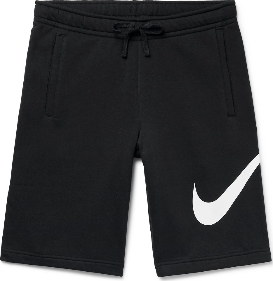 Nike Sportswear Club Fleece-Back Cotton-Blend Jersey Drawstring Shorts