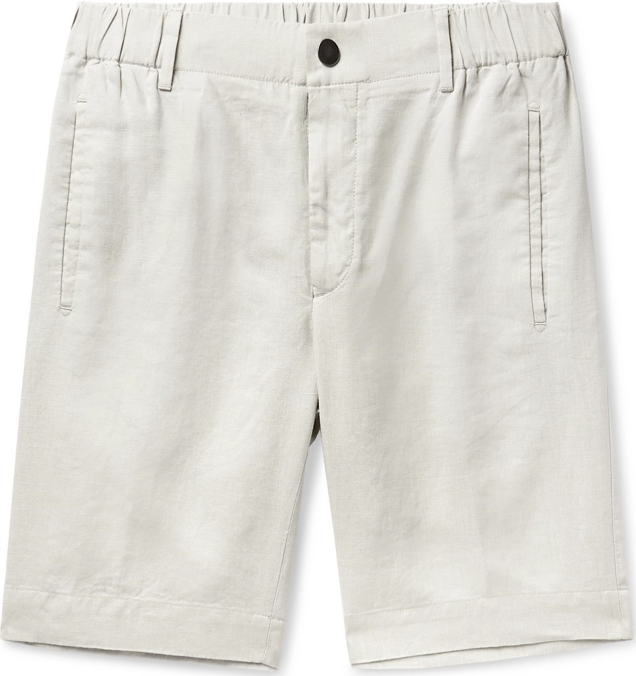 Incotex Slim-Fit Linen Shorts