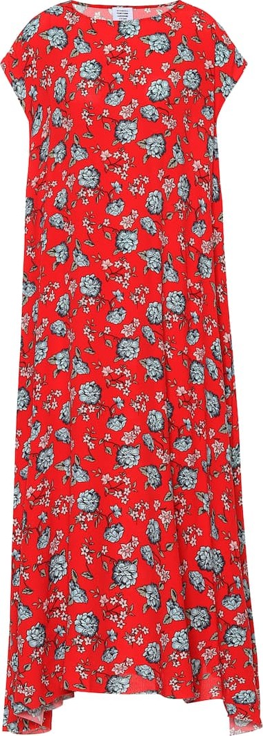 Vetements Floral-printed dress