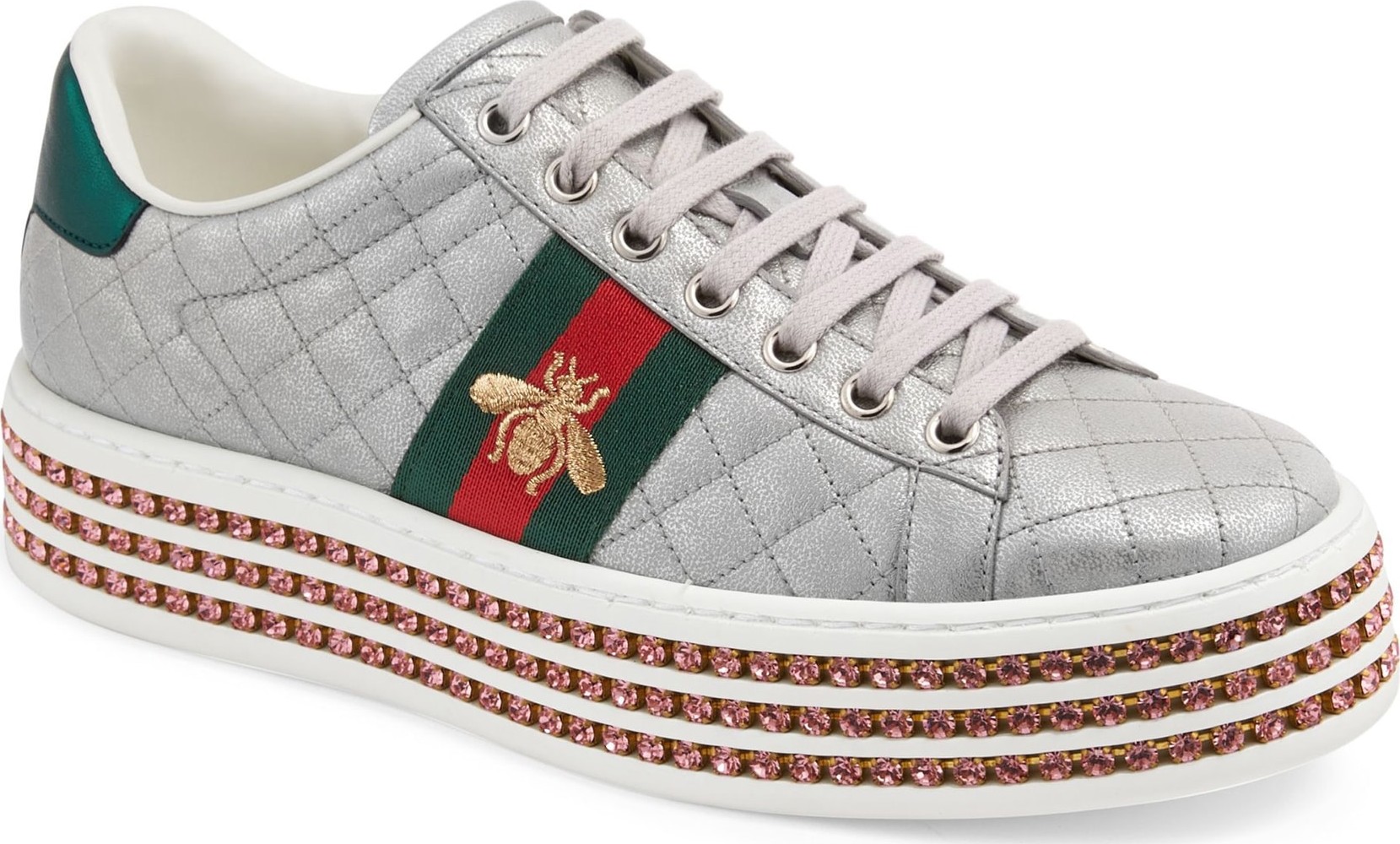 Gucci New Ace Platform Sneaker