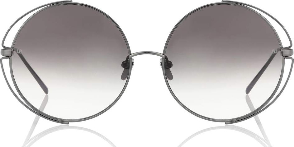 Linda Farrow Oversized round sunglasses