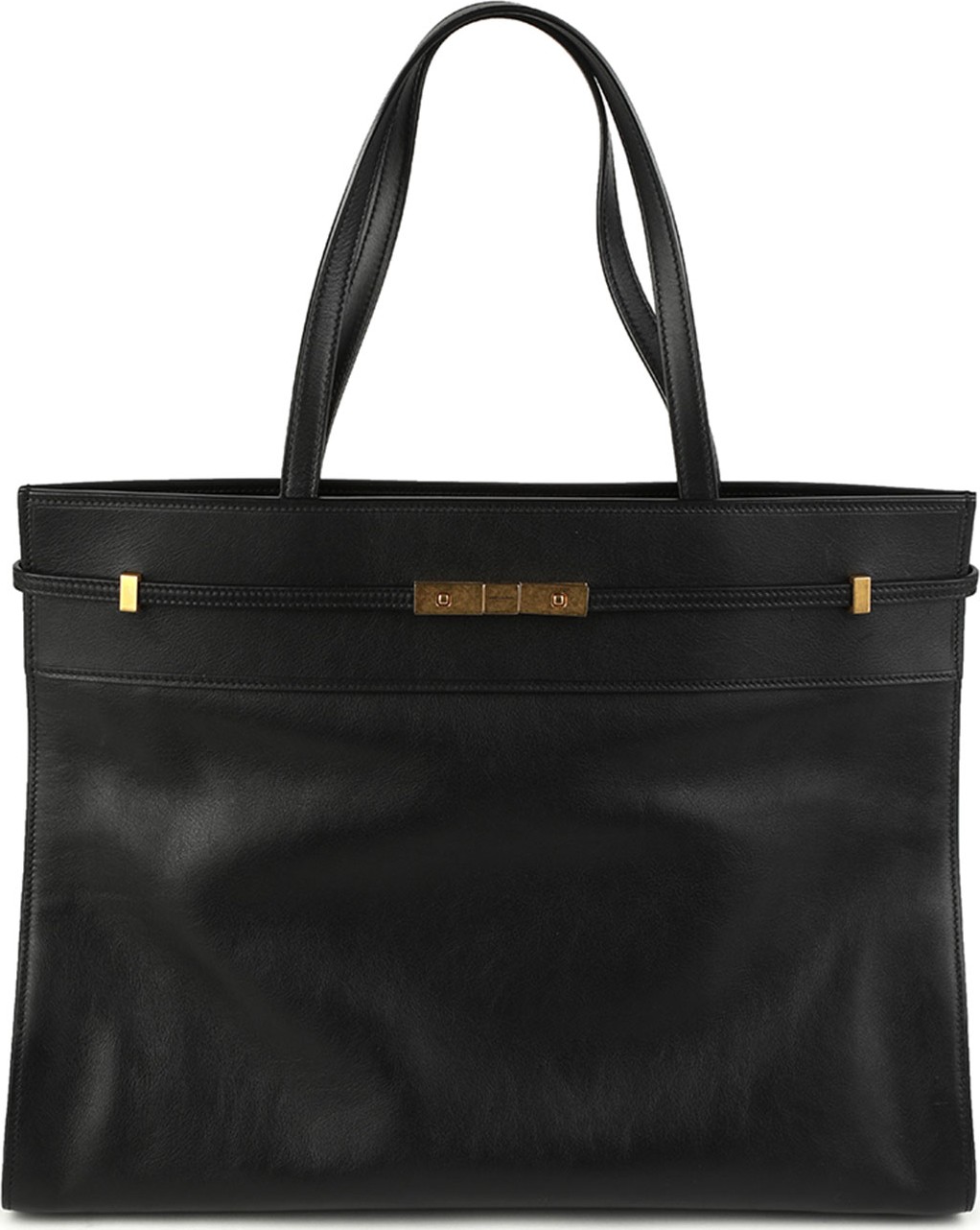 Saint Laurent Manattan Large Smooth Tote Bag