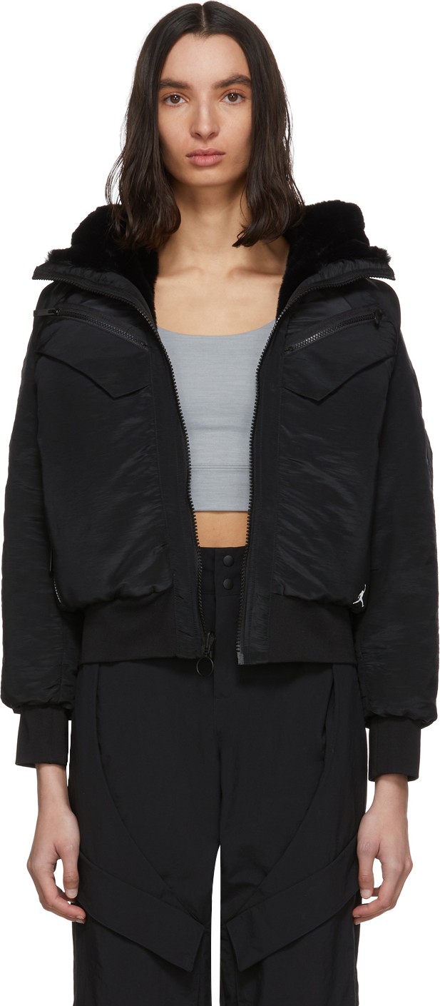 Jordan Reversible Black Hooded Jacket