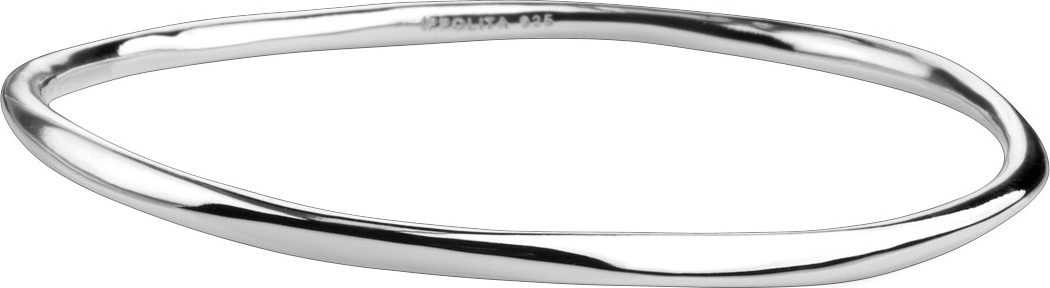 IPPOLITA Shiny Silver Squiggle Bangle