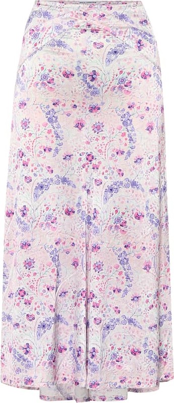 Paco Rabanne Exclusive to Mytheresa – Floral stretch-jersey skirt