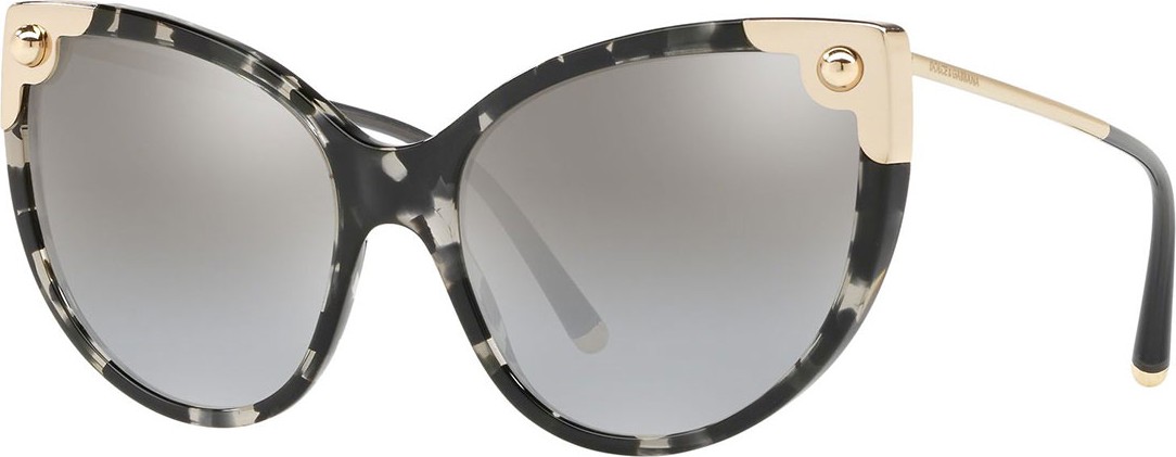 Dolce & Gabbana Mirrored Cat-Eye Sunglasses