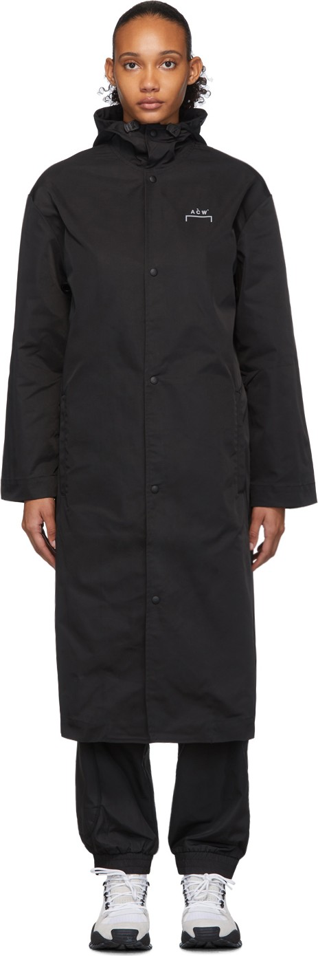 A-Cold-Wall* Black Core Rubberized Coat