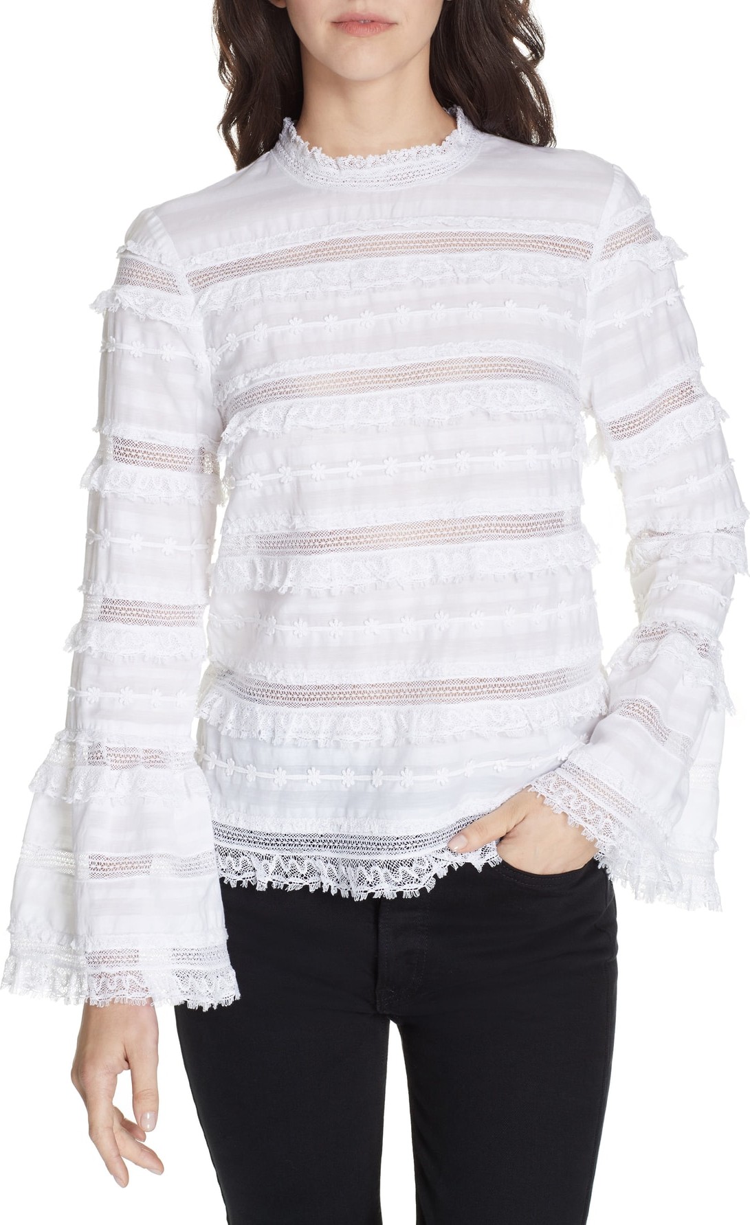 Ulla Johnson Grace Lace Blouse