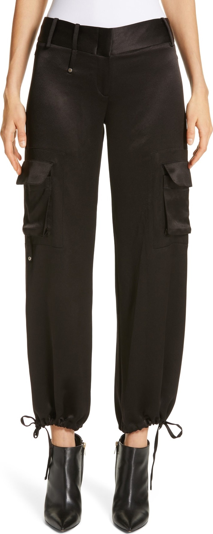 Burberry London England Tanley Silk Track Pants