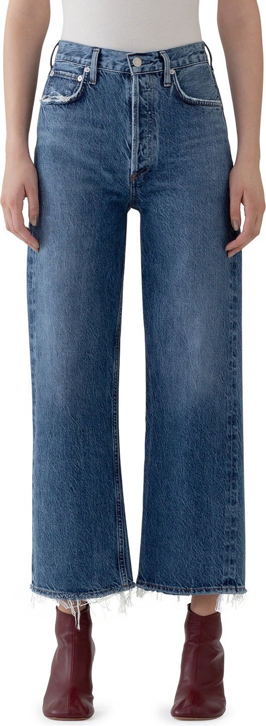 Agolde Ren High-Rise Wide-Leg Jeans