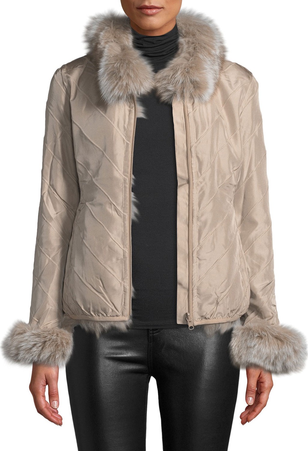 La Fiorentina Reversible Fur Jacket