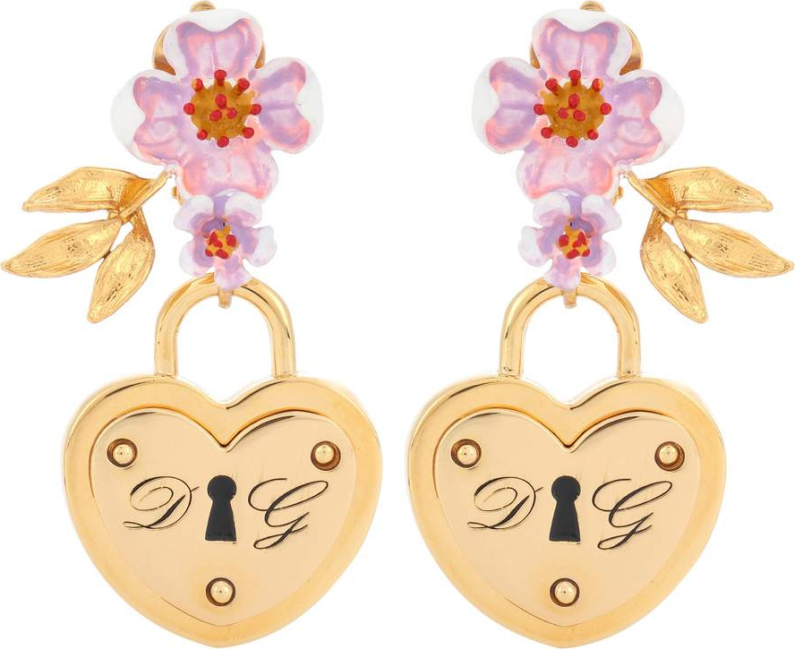 Dolce & Gabbana Locket clip-on earrings