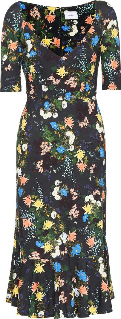 Erdem Floral-printed dress