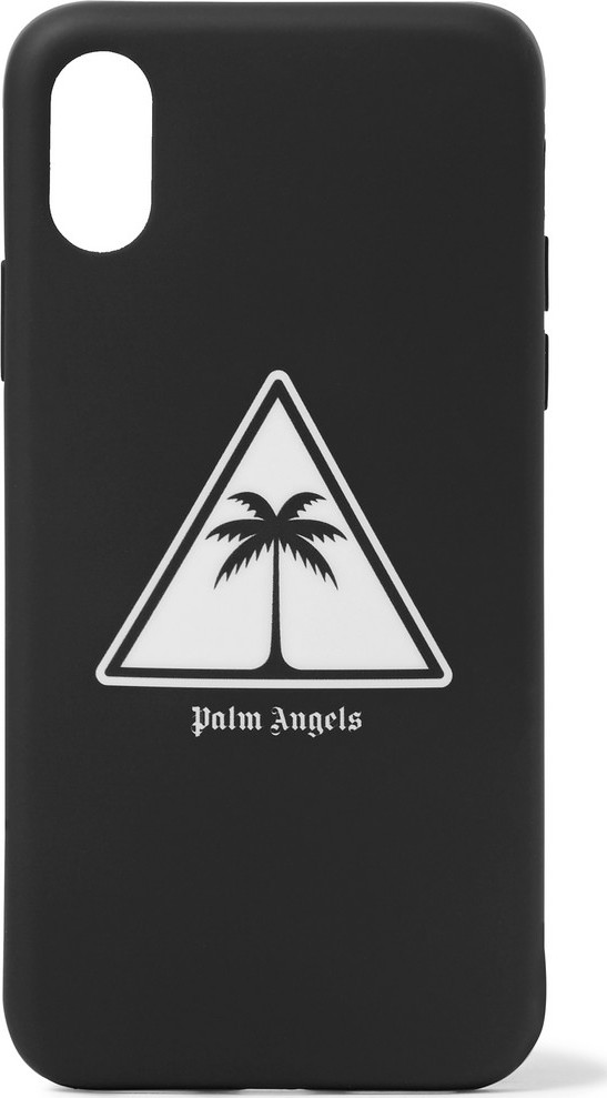 Palm Angels Logo-Print iPhone X Case