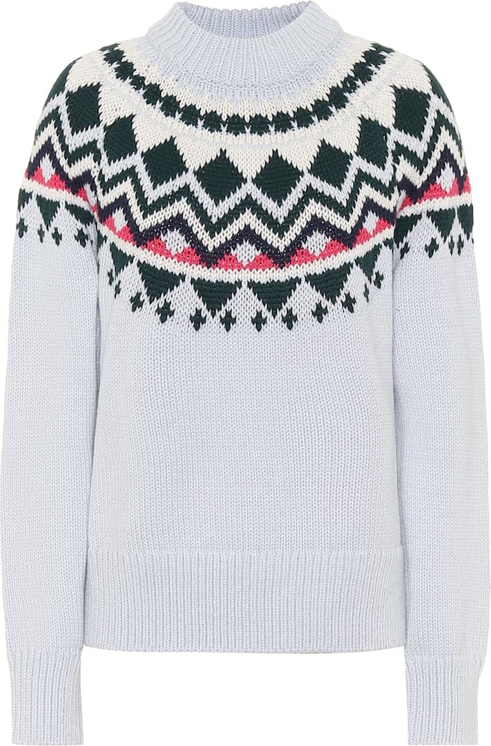 Tory Sport Merino wool-blend sweater