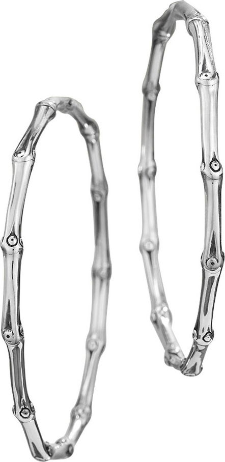 John Hardy Large Bamboo Earrings