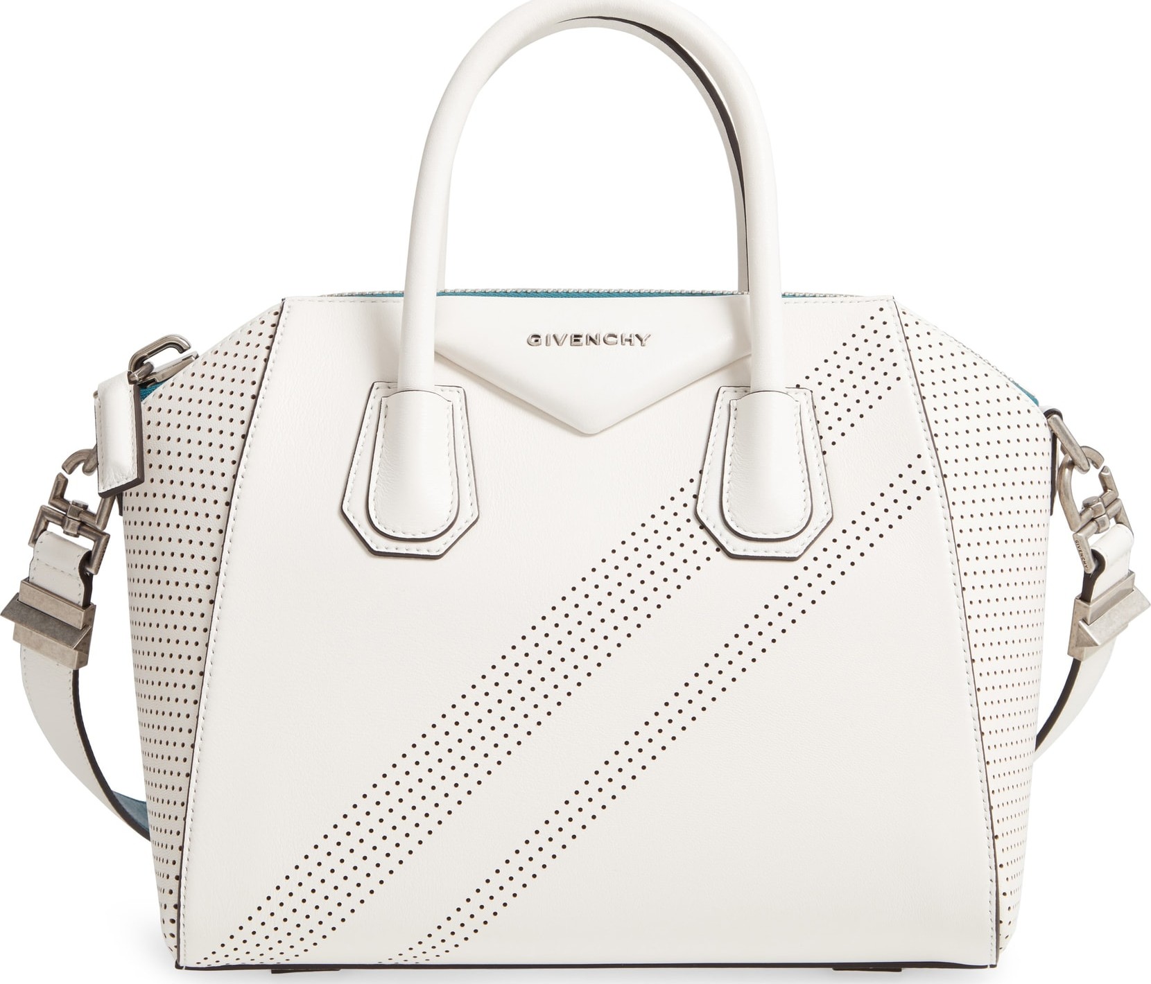Givenchy Small Antigona Perforated Satchel