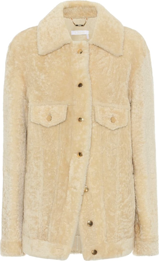 Chloe Shearling shirt jacket