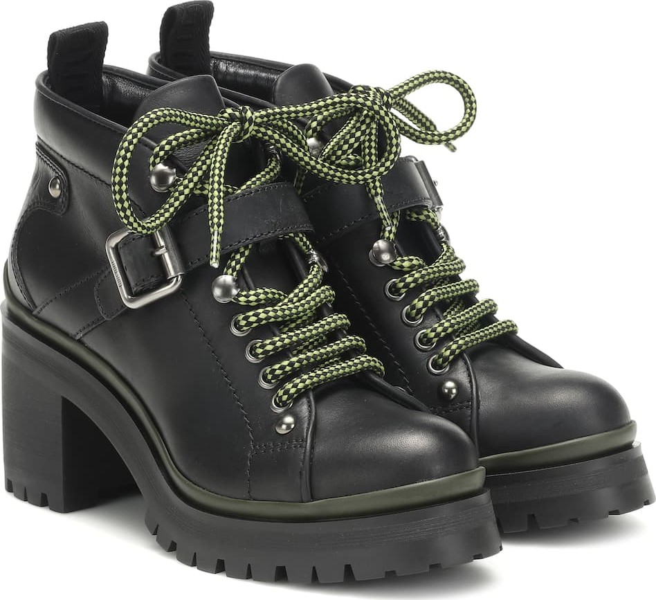 Miu Miu Leather ankle boots