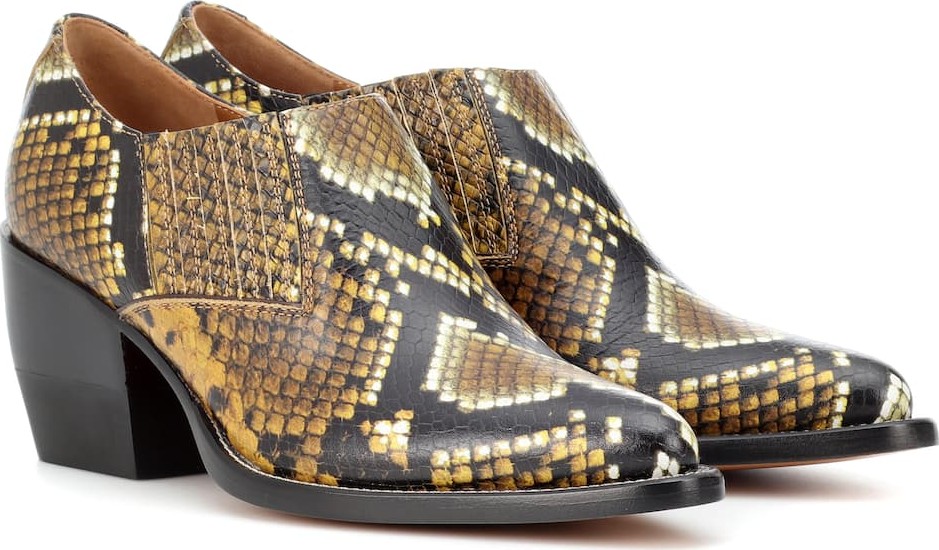 Chloe Rylee leather ankle boots