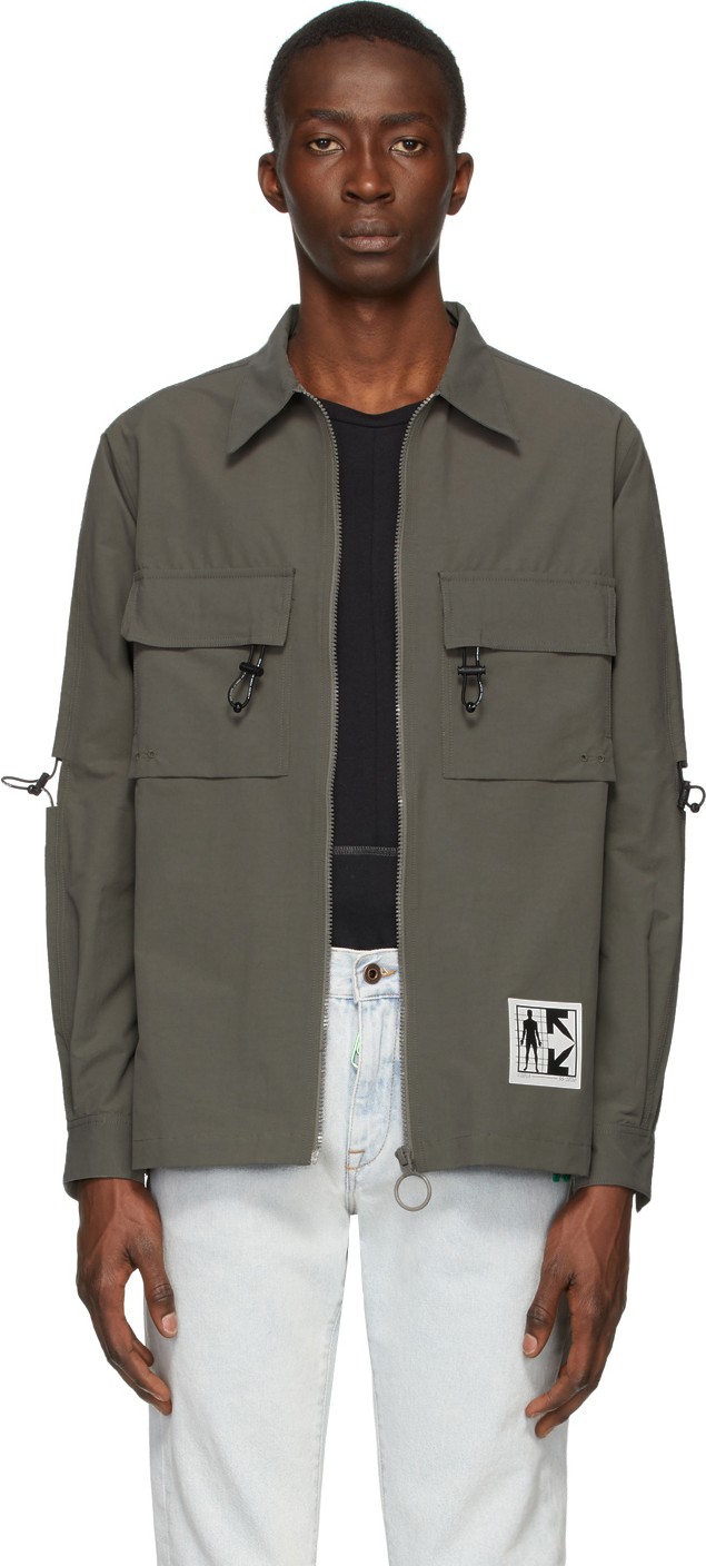 Off White Grey Universal Key Journey Shirt